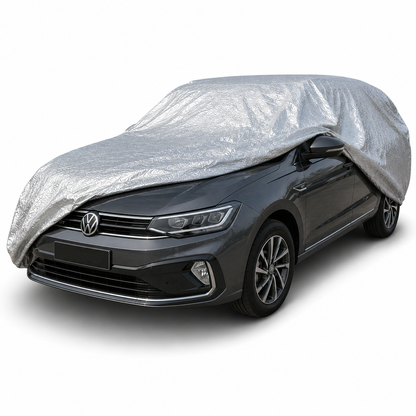 Gorillaseal Heavy-Duty Weighted Car Cover - Superior Rodent Protection - Sedan/Hatchback