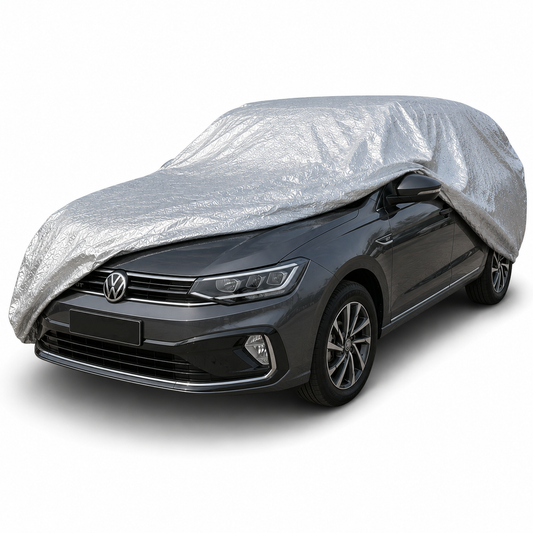 Gorillaseal Heavy-Duty Weighted Car Cover - Superior Rodent Protection - Sedan/Hatchback