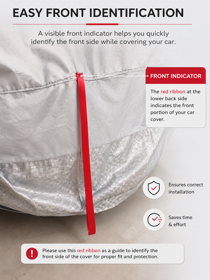 Gorillaseal Heavy-Duty Weighted Car Cover - Superior Rodent Protection - SUV Large