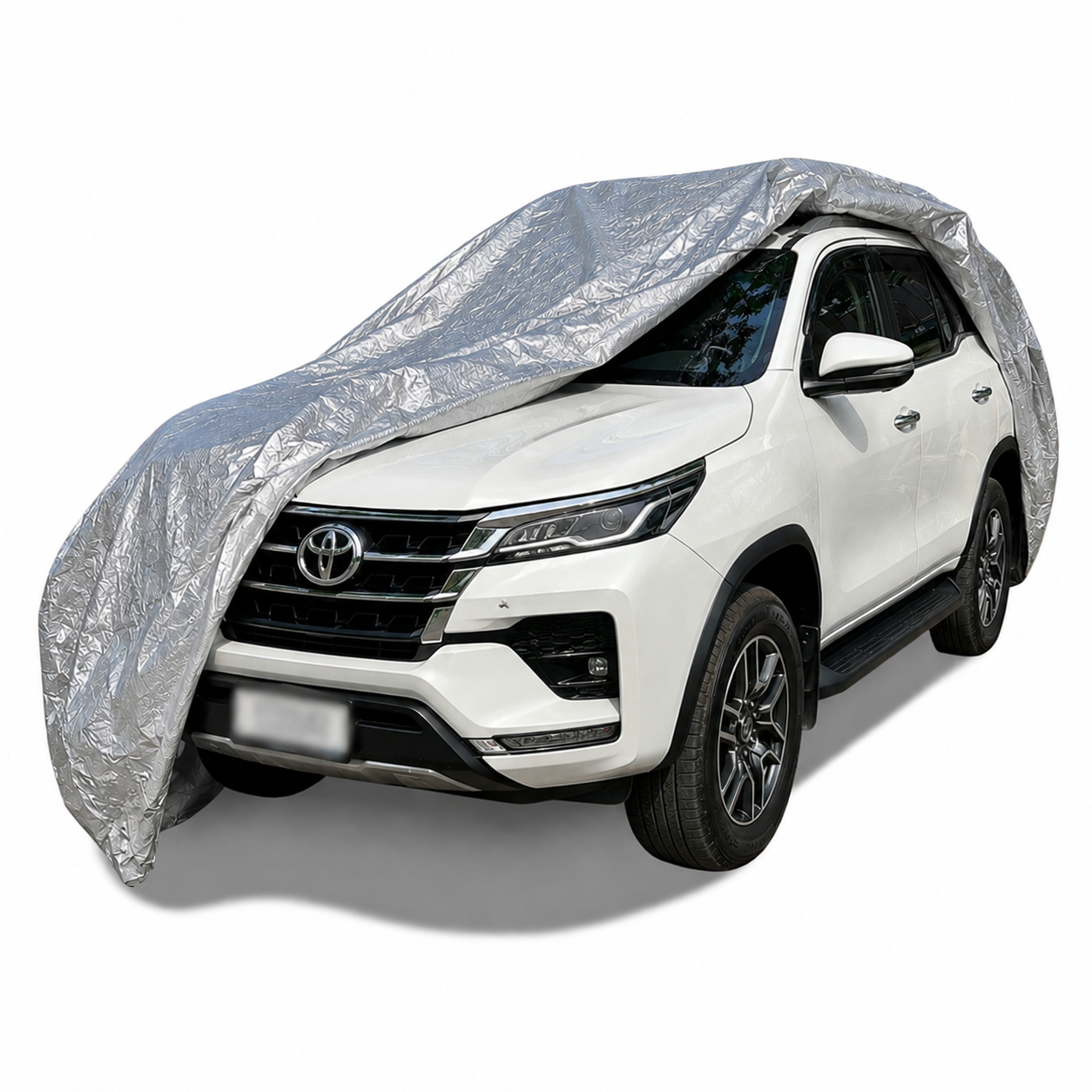 Gorillaseal Heavy-Duty Weighted Car Cover - Superior Rodent Protection - SUV Large