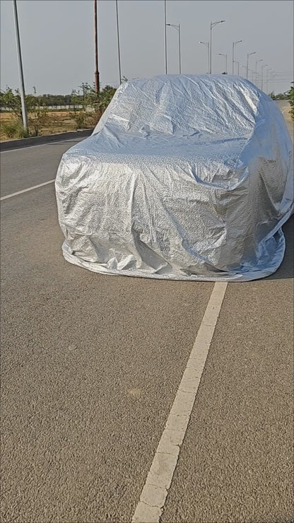 Gorillaseal Heavy-Duty Weighted Car Cover - Superior Rodent Protection - SUV Large